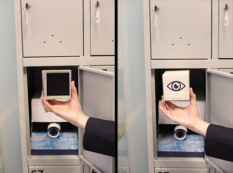 Malevich's black square + Eye